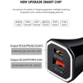 38W Quick Charge 2-Port QC3.0 PD Car Charger