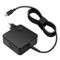 Power Supply Adapter Universal Laptop Charger 5-20V USB Type C- 65W Balck