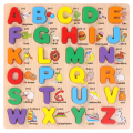 Educational Capital Alphabet Letters Learning Puzzle