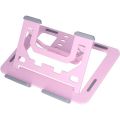 Laptop Stand with Double Sided Cooling Bracket - Pink