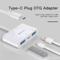 YESIDO- GS16 - Dual-USB 3.0 To Type-C OTG Adapter