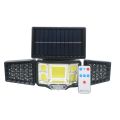 Remote Portable Solar Wall Lamp with Mosquito Killing High Voltage Grids