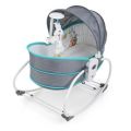 5-in-1 Rocking Bounce Chair with Removable Bassinet and Melody