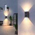 Twin LED Wall Garden Light - 2 Leds Up & Down YD-36