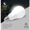 5 Pack - Day / Night Sensor 7w Light Bulbs E27 Day/Night Screw Fitting Globe