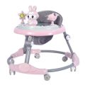 Baby Walker Multi-Function Anti-Rollover Baby Walking Ring [Pink]
