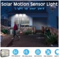 Maxx Solar Powered Human Motion Sensor LED Light Lamp with Remote Control