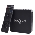 MXQ Pro 4K Ultra HD 3840 X 2160 64Bit Wifi Android Quad Core Smart TV Box Media Player
