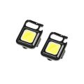 2 x Rechargeable Key-chain COB Light with Bottle Opener