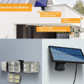 JD-1727 Solar Outdoor Sensor Wall Mounted Garden Light