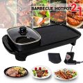 2 in 1 Electrical Barbecue Hotpot