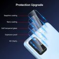 Premiun Curved edge LCD and Camera Lens Tempered Glass For SAMSUNG A31