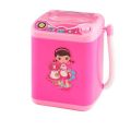 Mini Multifunctional Kids Battery Operated Washing Machine Toy - Pink