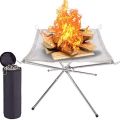Portable Stainless Steel Outdoor Folding Fire Pit