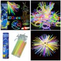 Premium Glow Sticks 100 Pieces - Bracelets Neon Light