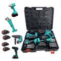 25V Multi-Function 4-in-1 Chargeable Cordless Power Tool Set -JG20375125