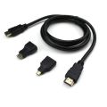 HDMI Cable with 3 in 1 Connection