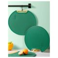 Green Circular Double Sided Cutting Board