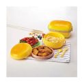 2-Pack Burger Design Lunch Box