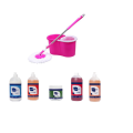 5x Citronol High Quality Cleaning Products + Rotating Mop - Blue