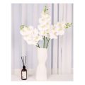 Beautiful Artificial White Orchid - 100cm - 3-Piece