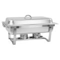 Stainless Steel Food Warming Single Pan Chafing Dish (PLEASE READ DESCRIPTION)