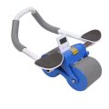 Automatic Ab Roller Wheel Elbow Support and Counter