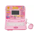 Kids Educational Laptop with Mouse - Pink