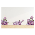 Peony Flowers Wall Vinyl Stickers - Pack of 3 - Wall Art - Vinyl Stickers - For Office or Living Spa