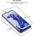 360 Degree Full (front and back) Protective TPU PC Case Shockproof For Xiaomi Redmi 9T