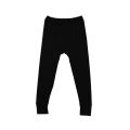 Men`s Thermal Long John Underwear - Black