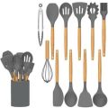 Silicone kitchen utensils - Grey