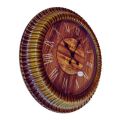 Wood Inspired Style Analogue Battery Powered Wall Clock