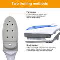 Handheld Electric Steamer Iron With Brush And Fluff Remover