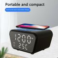 Aerbes AB-SJ44 Alarm Clock With 15W Wireless Charger and Temperature