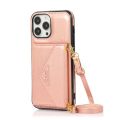 Leather with Adjustable Crossbody Strap Shockproof Wallet Case For iPhone 12 mini