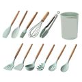 Silicone kitchen utensils - Green