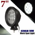 Spot Lights For Offroad Cars 12v 24v 60w 7" Round Driving Lights 1PCS