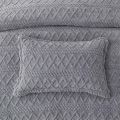 Bedding Thicken Lamb Cashmere Blanket - Double/Queen - Grey