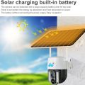 Outdoor Solar 4G Security Camera with 128GB Storage