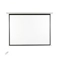 100 Inch Wall Mount Ceiling Projection Screen Retractable Remote Control
