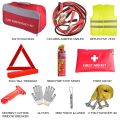 10-Piece Car Emergency Kit Including a Rechargeable Headlamp