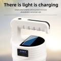 Portable emergency rechargeable lamp
