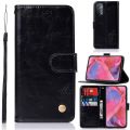 Vintage Faux Leather Wallet Flip Shockproof Case for Oppo A53 Oppo A53s OppoA53