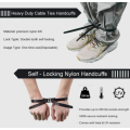 Heavy Duty Double Locking Flexi Cuffs & 60ml Pepper Spray Combo- 20 Pack