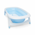 Indoor & Outdoor Non-Slip Folding Baby Bathtub - Blue