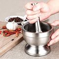 Kitchen Stainless Steel Mortar and Pestle Set