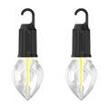 Camping Light LED Resistant with Spring Buckle - 2 Pack