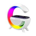 Wireless Charger Multifunction Rainbow LED Light Bluetooth Speaker
