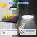 Solar Two-Head Wall Lamp For Load Shedding With Remote Control